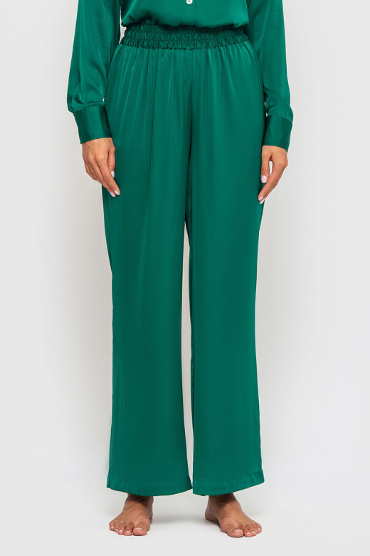 Женский шелковый брючный костюм German Volf рубашка и брюки купить Женский шелковый брючный костюм German Volf рубашка и брюки купить