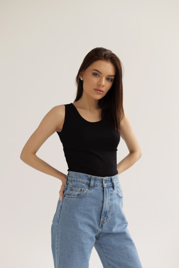 Майка жіноча базова  в рубчик German Volf