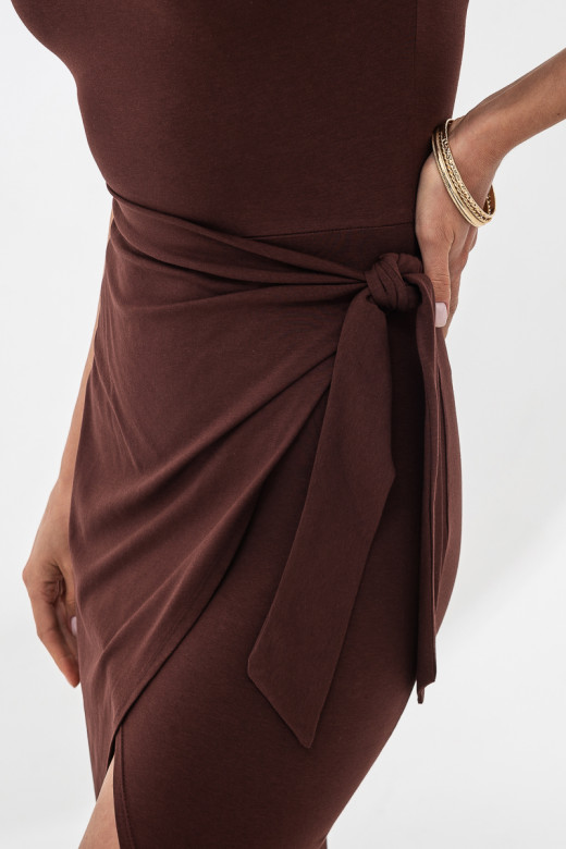 Сукня з коротким рукавом жіноча з модалового трикотажу