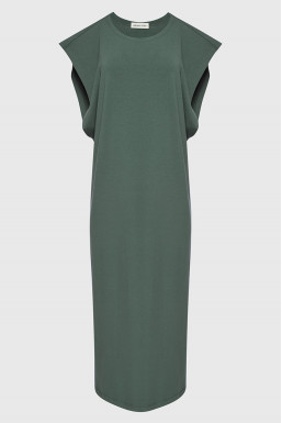 Сукня модалова жіноча довга, зелений