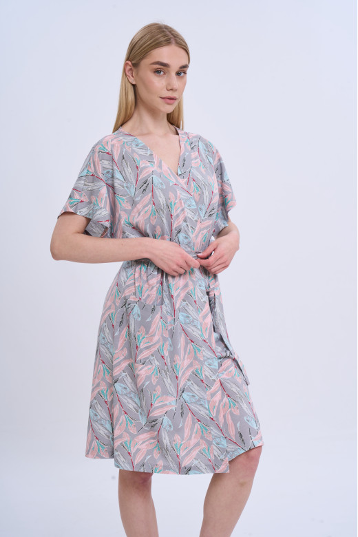 Халат женский коллекция Флора German Volf