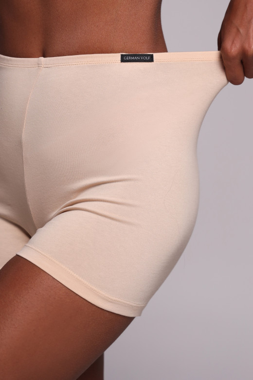 Бойшортс женские из кулира, бежевый