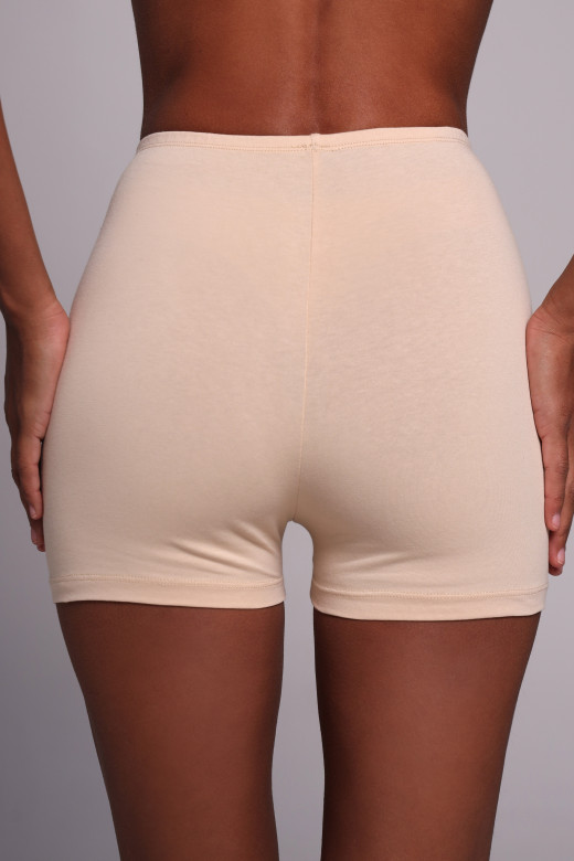 Бойшортс женские из кулира, бежевый