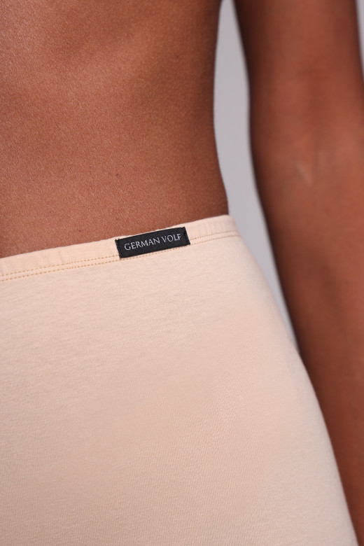 Бойшортс женские из кулира, бежевый