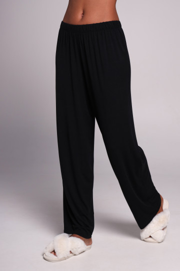 Штани жіночі з мікромодалу, чорний