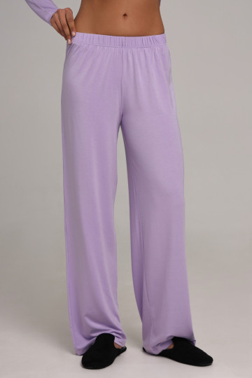 Штаны женские из микромодала, лаванда