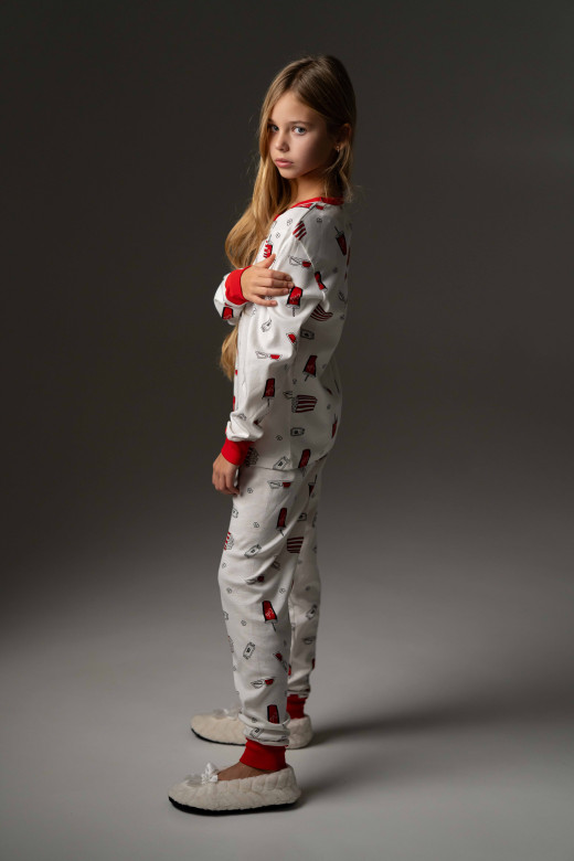 Піжама дитяча з бавовни Сinema Піжама дитяча з бавовни Сinema