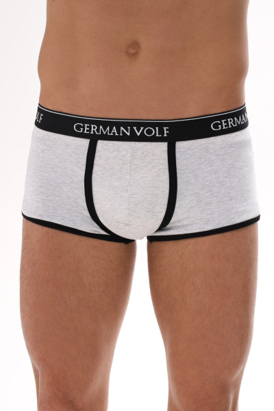 Боксери чоловічі з бавовни Premium, сірий меланж