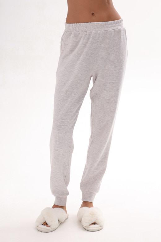 Домашние штаны German Volf из хлопка вафелька с карманами Домашние штаны German Volf из хлопка вафелька с карманами