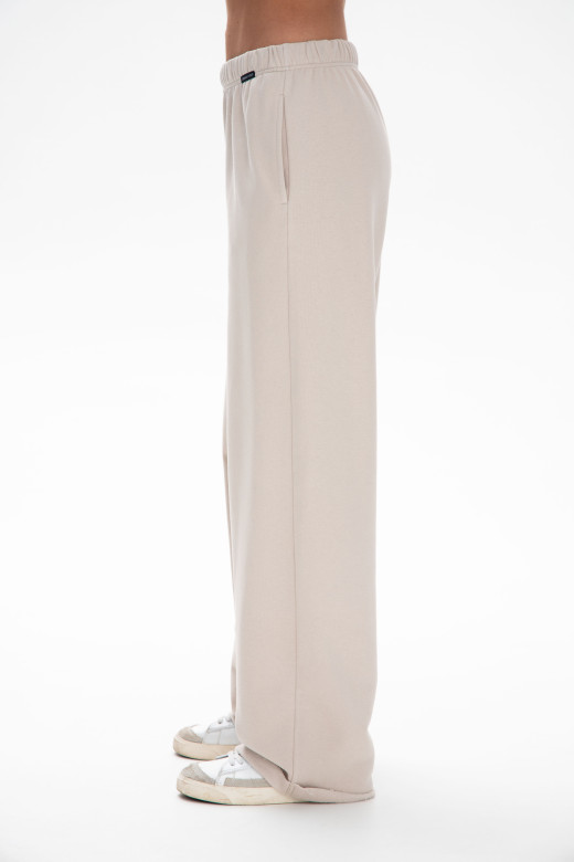 штани спортивні жіночі широкі з начісом