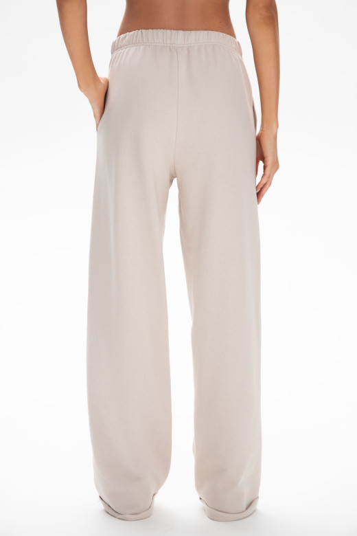 штани спортивні жіночі широкі з начісом