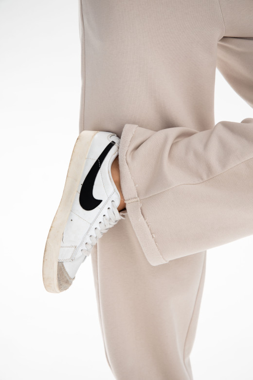 штани спортивні жіночі широкі з начісом