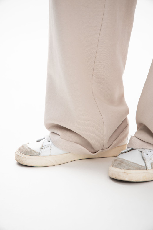 штани спортивні жіночі широкі з начісом