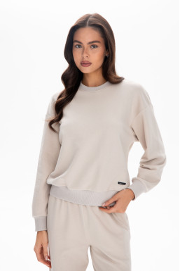 Світшот жіночий коллекція Cotton Fleece, тауп