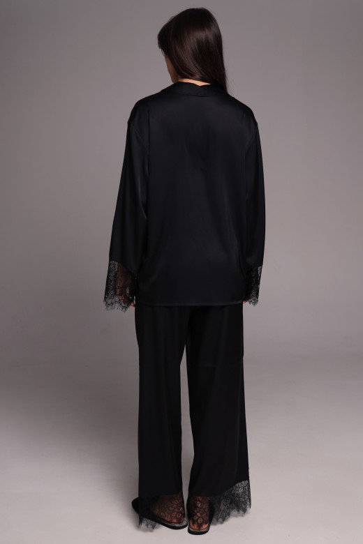 Пижамный костюм с кружевом German Volf