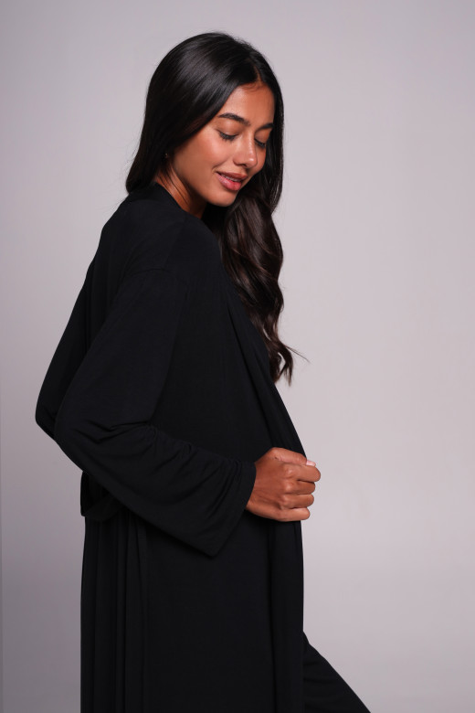 Довгий жіночий халат із мікромодалу German Volf