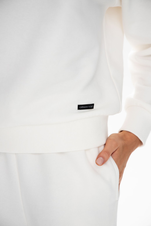 Світшот із трикотажу з бавовняним начосом з колекції Cotton Fleece від German Volf