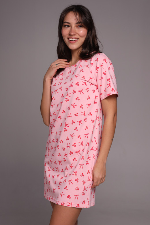 Женская сорочка для сна из кулира German Volf прямого кроя