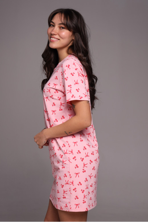 Женская сорочка для сна из кулира German Volf прямого кроя