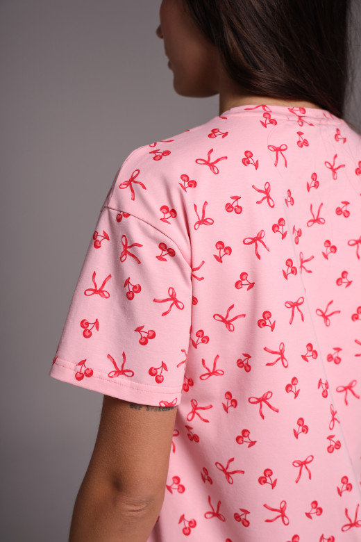 Женская сорочка для сна из кулира German Volf прямого кроя