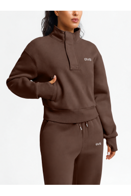 Жіночий утеплений спортивний костюм GVS Urban Warm, шоколад