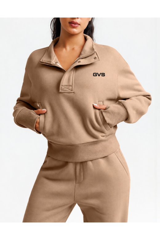 Жіночий утеплений спортивний костюм GVS Urban Warm кольору таш Жіночий утеплений спортивний костюм GVS Urban Warm кольору таш