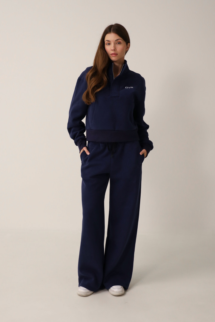 Жіночий утеплений спортивний костюм GVS Urban Warm, синій