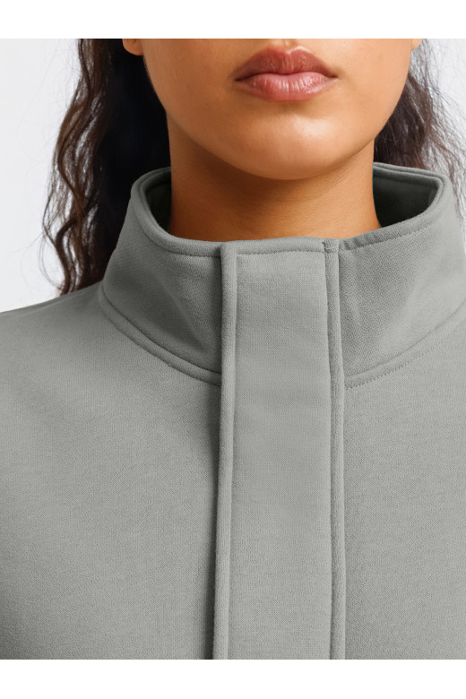 Сірий жіночий утеплений спортивний костюм GVS Urban Warm