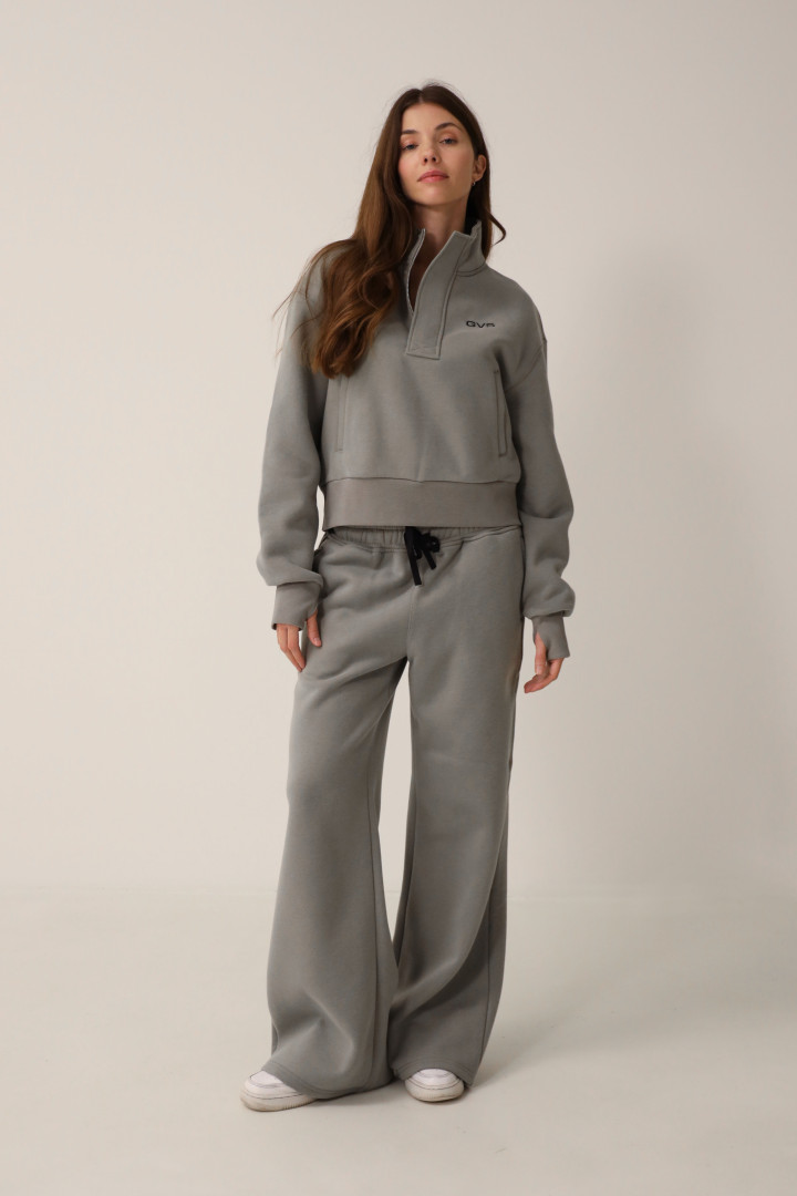 Жіночий утеплений спортивний костюм GVS Urban Warm, сірий