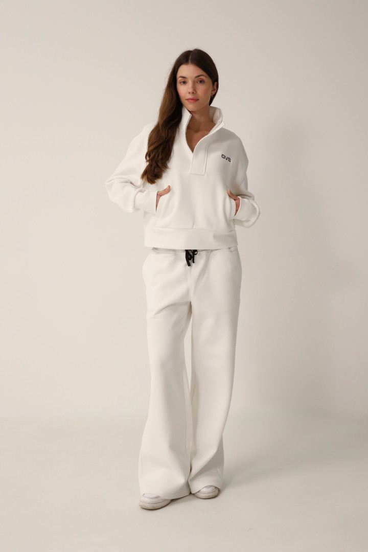 Жіночий утеплений спортивний костюм GVS Urban Warm, білий