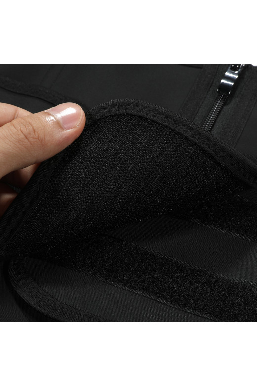 Чорний коригувальний пояс для талії Waist Trainer Sculpt