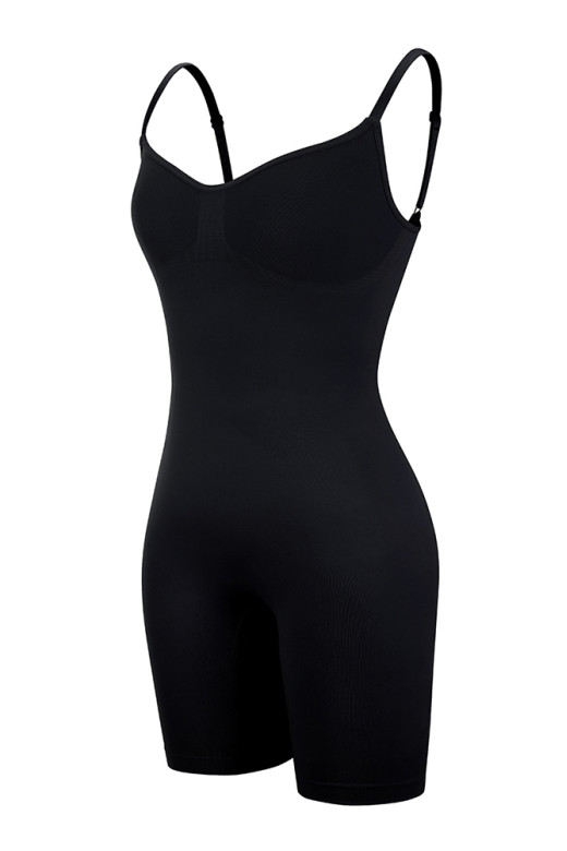 Боді коригуючий з утяжкою талії та бедер, чорний 