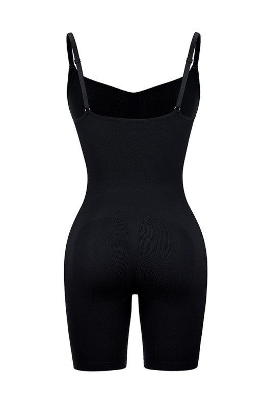 Боді коригуючий з утяжкою талії та бедер, чорний 