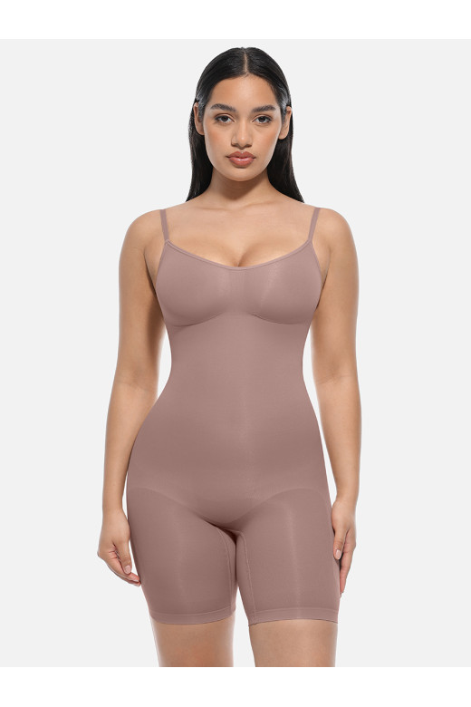 Комбінезон-боді коригуючий однотонний, фіолетовий MT200277-PL1