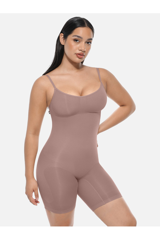 Комбінезон-боді коригуючий однотонний, фіолетовий MT200277-PL1