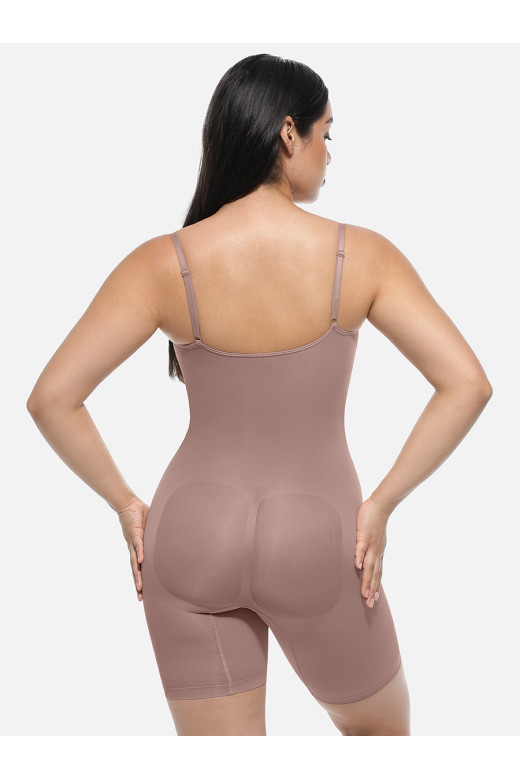 Комбінезон-боді коригуючий однотонний, фіолетовий MT200277-PL1
