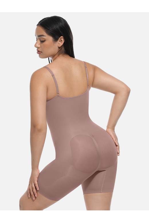Комбінезон-боді коригуючий однотонний, фіолетовий MT200277-PL1