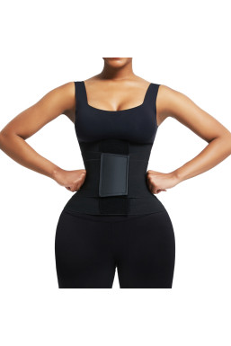 Жіночий коригуючий пояс-корсет для талії Waist Sculpt — German Volf, чорний