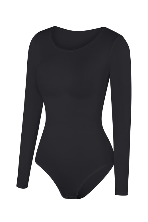 Боди базовое корректирующее, черный