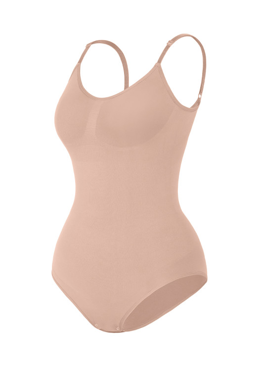 Боді корегуюче з утяжкою живота, талії та спинки, нюд