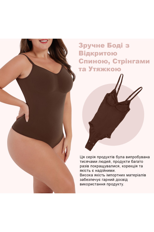 Боді корегуюче з утяжкою талії та живота Боді корегуюче з утяжкою талії та живота