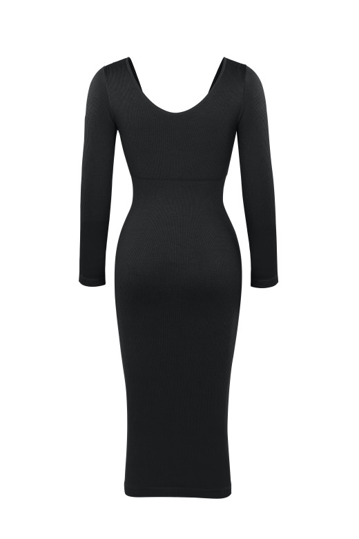 Коригуюча сукня з довгим рукавом та утяжкою для стрункого силуету від German Volf