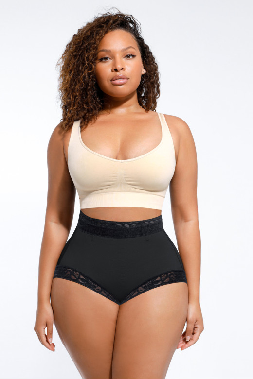 Трусики корегуючі з єфектом Push-Up, чорний