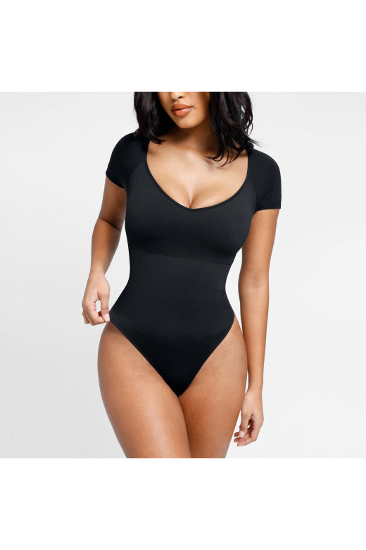 Корректирующий боди с круглым вырезом German Volf — утягивающий боди для талии и живота