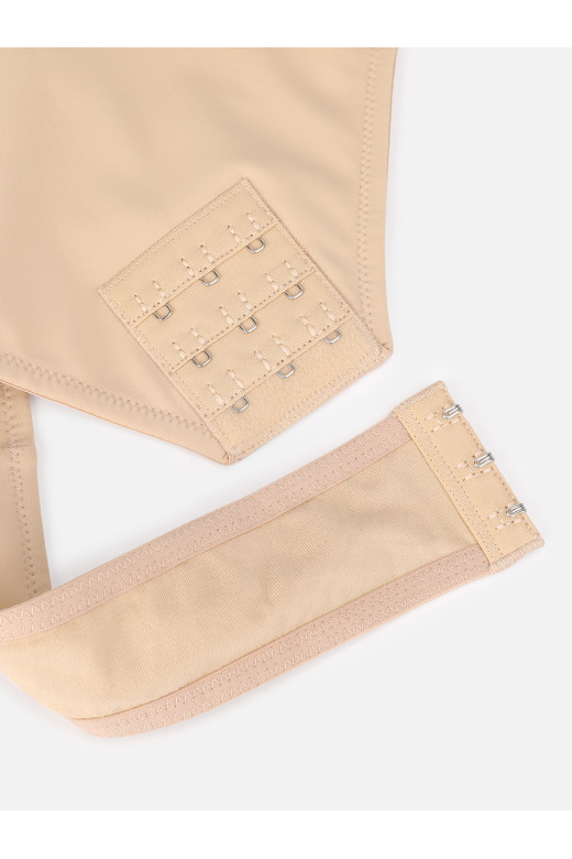 Боді однотонний, колір нюдовий MT240054-SK1