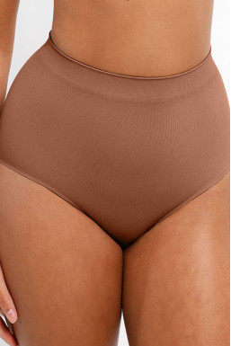 Трусики корегуючі, темний нюд