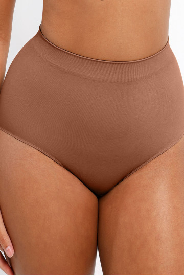 Трусики корректирующие, темный нюд