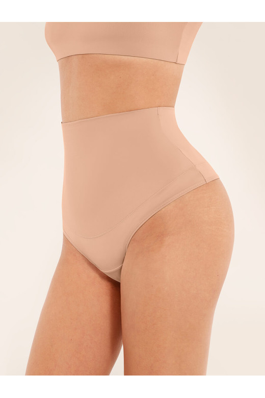 Корректирующие трусики Shape Control с высокой талией в светло-нюдовом оттенке