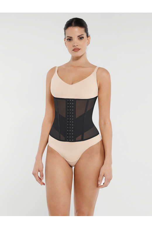 Черный корректирующий корсет для талии Shape Control
