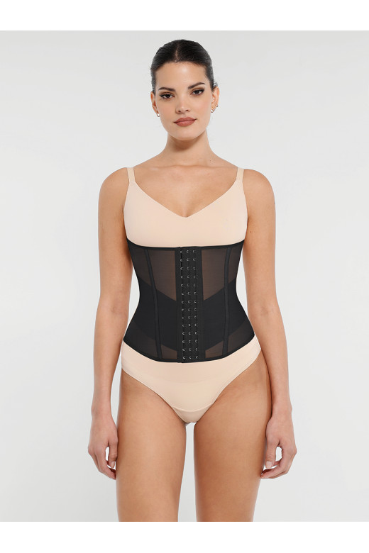 Черный корректирующий корсет для талии Shape Control